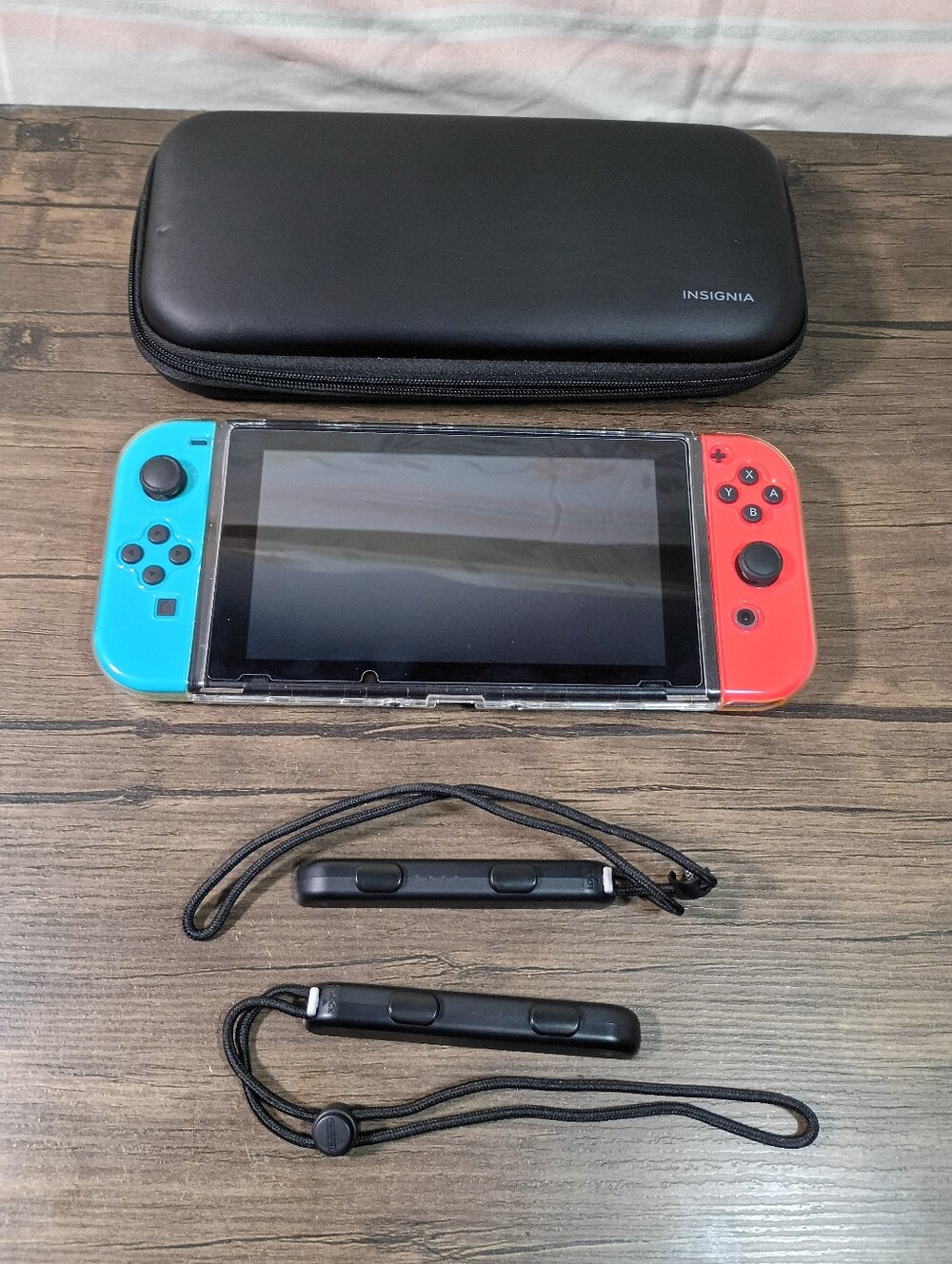 Nintendo Switch V1 Unpatched Console W/ Nyko Clear Cover & Protective Case